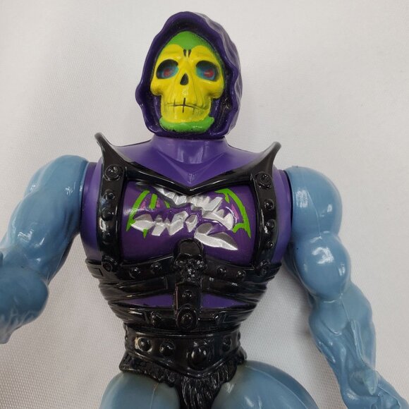 Vintage Battle Armor Skeletor MOTU He-Man Action Figure Masters Of The Universe - Picture 9 of 11